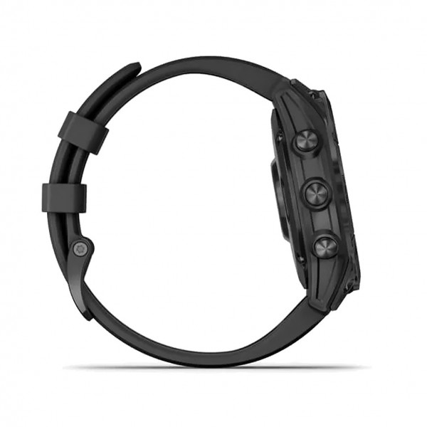 Garmin Fenix 7 Solar Slate Gray with Black Band (010-02540-10/11)