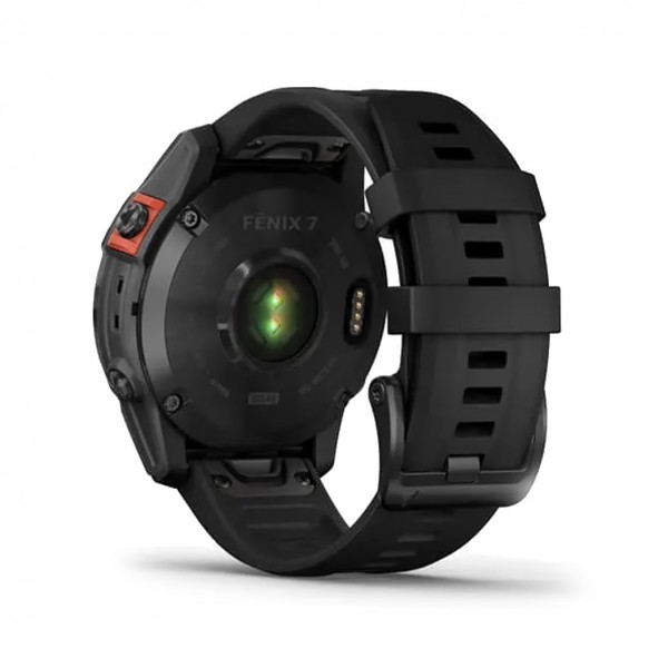 Garmin Fenix 7 Solar Slate Gray with Black Band (010-02540-10/11)