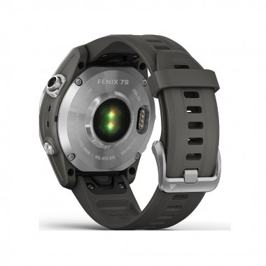 Garmin Fenix 7S Silver with Graphite Band (010-02539-01)
