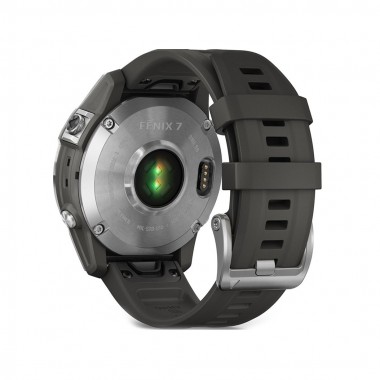 Garmin Fenix 7 Silver with Graphite Band (010-02540-00)
