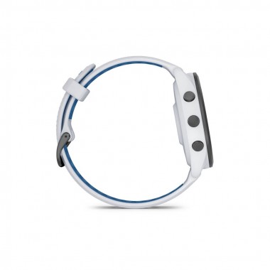 Garmin Forerunner 265 Black Bezel з Whitestone Case і Whitestone/Tidal Blue Silicone Band (010-02810-01/11)