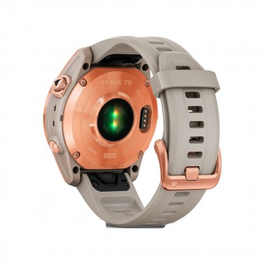Garmin Fenix 7S Solar Rose Gold with Light Sand Band (010-02539-11)