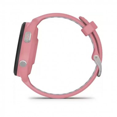 Garmin Forerunner 265S Black Bezel with Light Pink Case and Light Pink/Whitestone Silicone Band (010-02810-05/15)