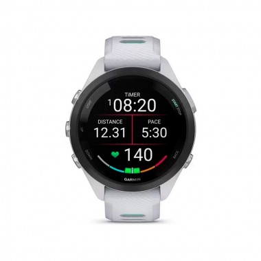 Garmin Forerunner 265S Black Bezel з Whitestone Case і Whitestone/Neo Tropic Silicone Band (010-02810-04/14)