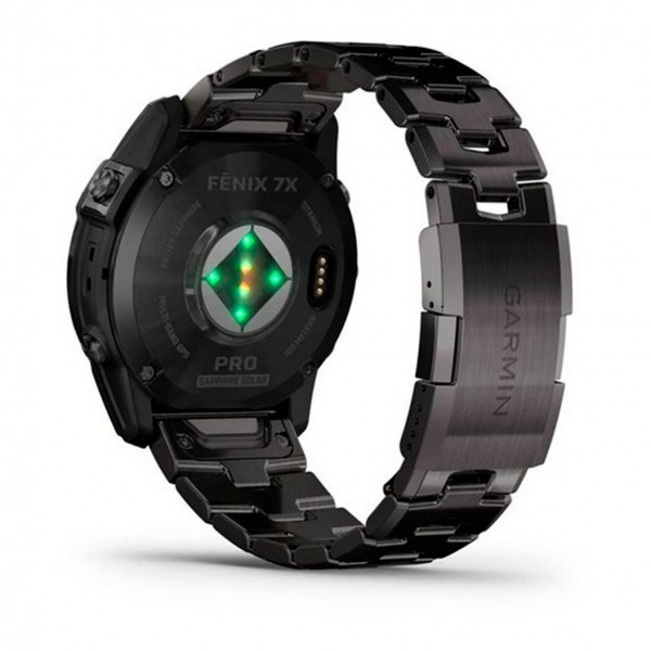 Garmin Fenix 7X Pro Sapphire Solar Carbon Gray DLC Titanium with Titanium Band (010-02778-30)