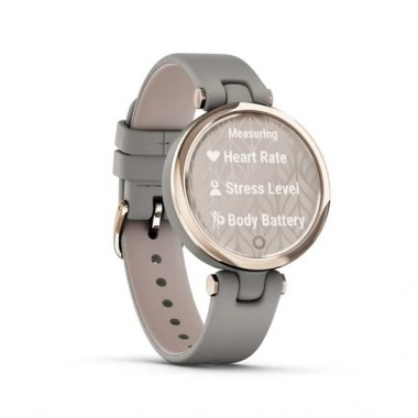 Garmin Lily Classic Edition Cream Gold Bezel з Braloba Gray Case і Italian Leather Band (010-02384-A2)
