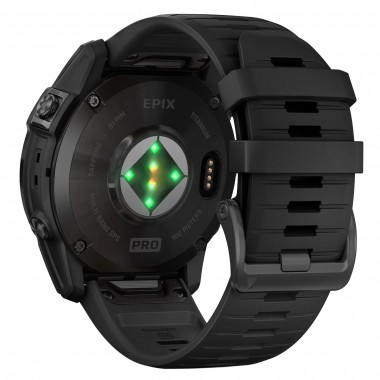 Garmin Epix Pro 2 Sapphire 51mm Carbon Gray DLC Titanium with Black Band (010-02804-00/01)