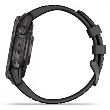 Garmin Epix Pro 2 Sapphire 47mm Carbon Gray DLC Titanium with Black Band (010-02803-10/11)