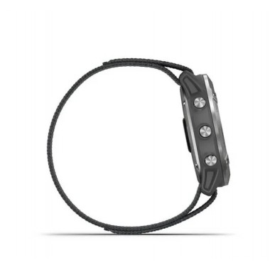 Garmin Enduro Steel with Gray UltraFit Nylon Strap (010-02408-00)