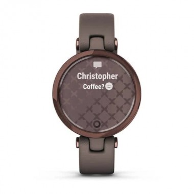 Garmin Lily Classic Edition Dark Bronze Bezel з Paloma Case і Italian Leather Band (010-02384-A0)
