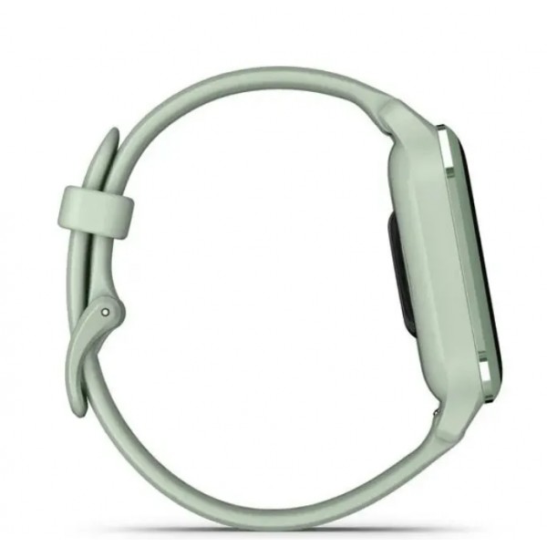 Garmin Venu Sq 2 Metallic Mint Aluminum Bezel with Cool Mint Case and Silicone Band (010-02701-02/12)