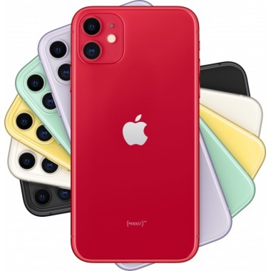 New Apple iPhone 11 64Gb Red Dual SIM