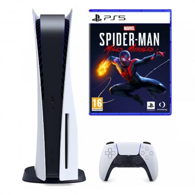 Sony PlayStation 5 Digital Edition + Marvel's Spider-Man: Miles Morales