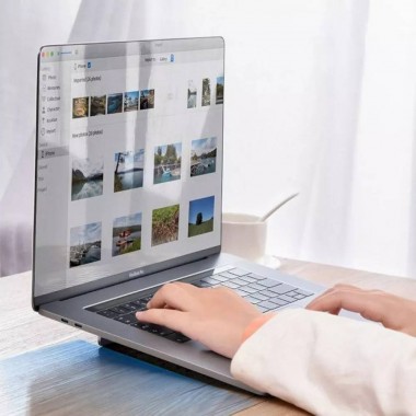 Подставка для ноутбука Baseus Papery Notebook Holder Dark Gray