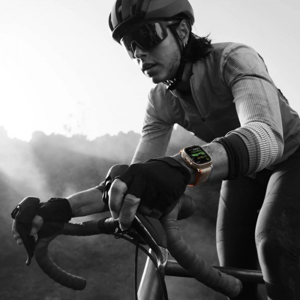 Новий Apple Watch Ultra 2 GPS + Cellular 49mm Titanium Case with Orange/Beige Trail Loop - M/L