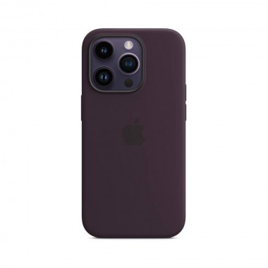 Чохол Apple Silicone Case для iPhone 14 Pro with MagSafe Elderberry