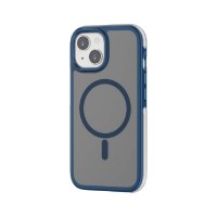 Чехол WiWU Air Shield Phone Case for iPhone 15 Pro with MagSafe Dark Blue
