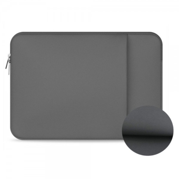 Сумка-чехол with velvet для MacBook Pro 14 Grey
