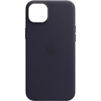 Кожаный чехол Leather Case (AA Plus) для Apple iPhone 11 Violet (без лого)