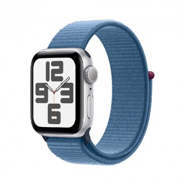 Новий Apple Watch SE 3 GPS 40mm Silver Aluminum Case w. Winter Blue Sp/Loop (MRE33)