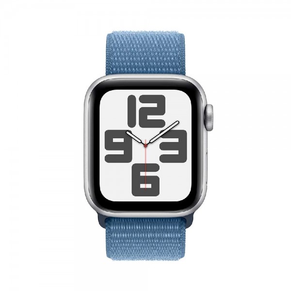 Новий Apple Watch SE 3 GPS 44mm Silver Aluminum Case w. Winter Blue Sp/Loop (MREF3)