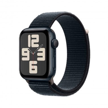 New Apple Watch SE 2 2023 GPS 40mm Midnight Aluminum Case w. Midnight Sp/Loop (MRE03)