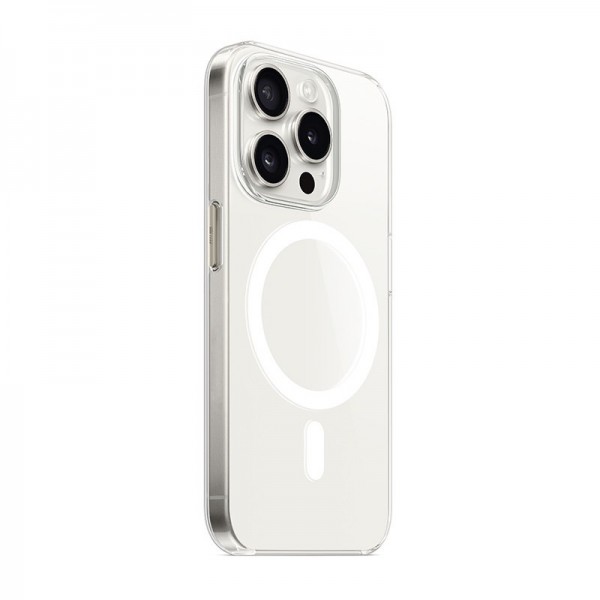Чохол Blue Crystal Drop PRO Resistance Phone Case для iPhone 15 with MagSafe Transparent