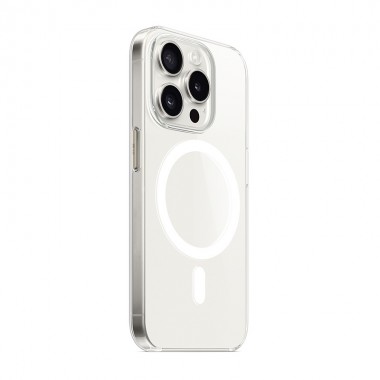 Чохол Blue Crystal Drop PRO Resistance Phone Case для iPhone 15 Pro with MagSafe Transparent
