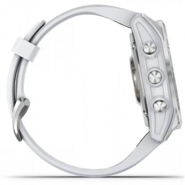 Garmin Fenix 7S Silver with Whitestone Band (010-02539-02)