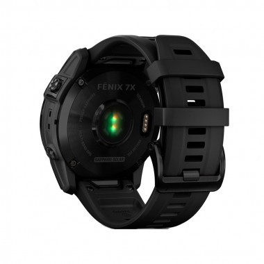Garmin Fenix 7X Sapphire Solar Black DLC Titanium with Black Band (010-02541-22)