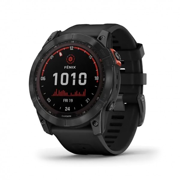 Garmin Fenix 7X Solar Slate Gray with Black Band (010-02541-00)