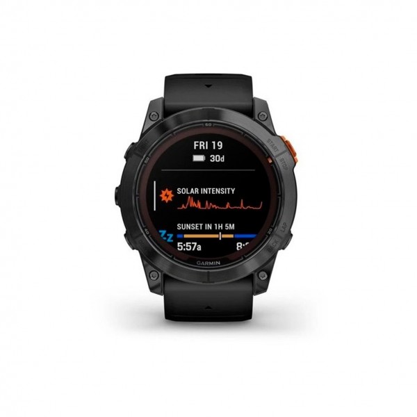 Garmin Fenix 7X Pro Solar Slate Gray with Black Band (010-02778-00/01)