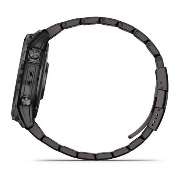 Garmin Fenix 7X Pro Sapphire Solar Carbon Gray DLC Titanium with Titanium Band (010-02778-30)