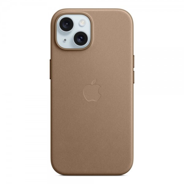 Чехол Apple FineWoven Case for iPhone 15 with MagSafe Taupe