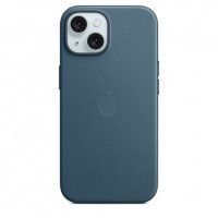 Чехол Apple FineWoven Case for iPhone 15 with MagSafe Pacific Blue