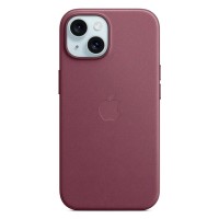 Чехол Apple FineWoven Case for iPhone 15 with MagSafe Mulberry