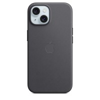Чехол Apple FineWoven Case for iPhone 15 with MagSafe Black