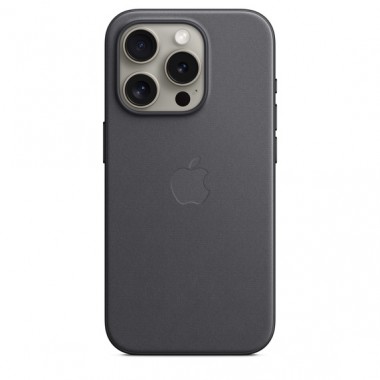 Чохол Apple FineWoven Case для iPhone 15 Pro with MagSafe Black