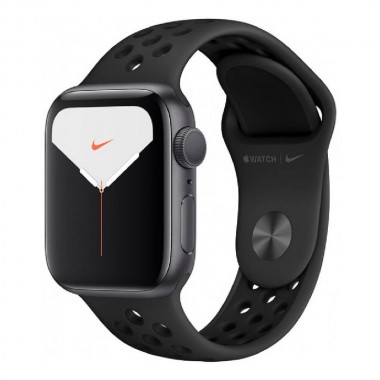 New Apple Watch Series 5 Nike+ 44mm GPS Space Gray Aluminum Case with Anthracite/Black Nike Sport Band (MX3W2)