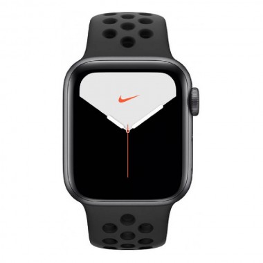 New Apple Watch Series 5 Nike+ 44mm GPS Space Gray Aluminum Case with Anthracite/Black Nike Sport Band (MX3W2)