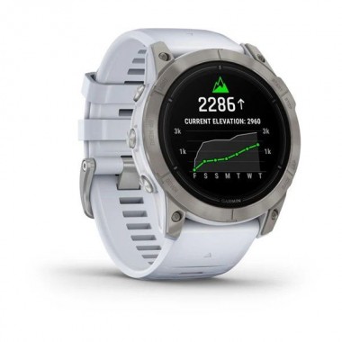 Garmin Epix Pro 2 Sapphire 51mm Titanium with Whitestone Band (010-02804-10/11)