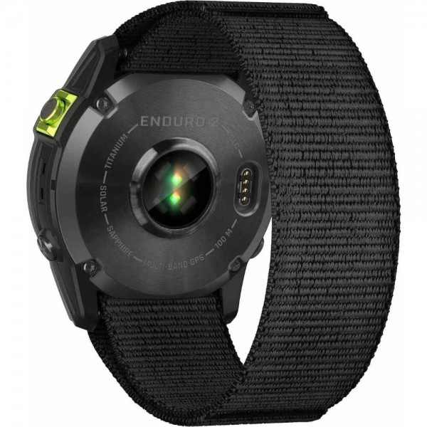 Garmin Enduro 2 Carbon Gray DLC Titanium with Black UltraFit Nylon Strap (010-02754-01)