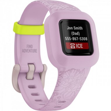 Garmin Vivofit Jr.3 Lilac Floral (010-02441-01/51/21)