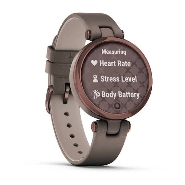 Garmin Lily Classic Edition Dark Bronze Bezel з Paloma Case і Italian Leather Band (010-02384-A0)