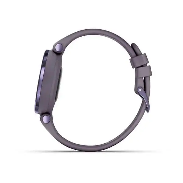 Garmin Lily Sport Edition Midnight Orchid Bezel with Deep Orchid Case and Silicone Band (010-02384-02)