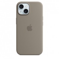 Чехол Silicone case for iPhone 15 with MagSafe Clay