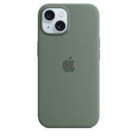 Чехол Silicone case for iPhone 15 with MagSafe Cypress