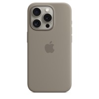 Чехол Silicone case for iPhone 15 Pro with MagSafe Clay