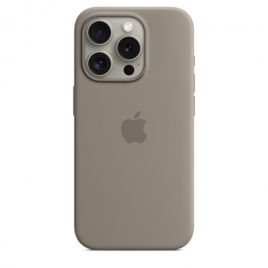 Чохол Silicone case для iPhone 15 Pro Max з MagSafe Clay