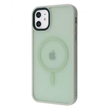Чохол WAVE Matte Insane Case with MagSafe iPhone 11 (mint)